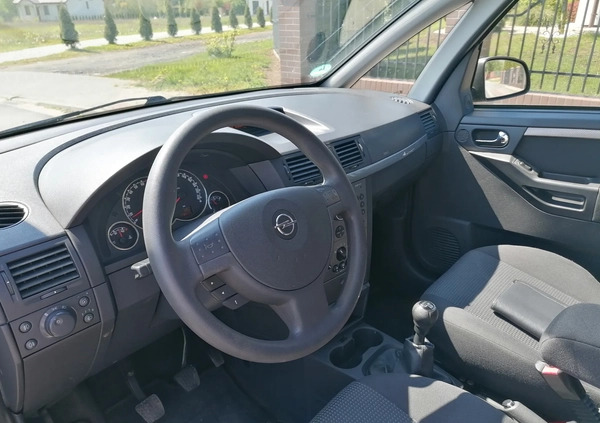 Opel Meriva cena 11400 przebieg: 200000, rok produkcji 2009 z Żnin małe 137